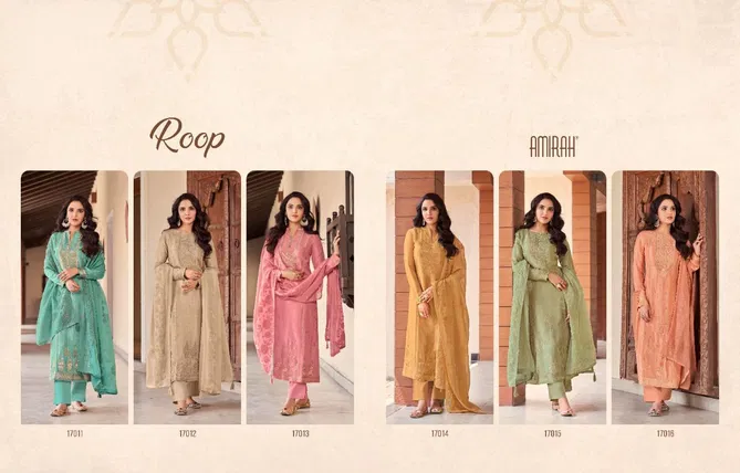 Amirah Roop Exclusive Wear Wholesale Designer Salwar Kameez Catalog
